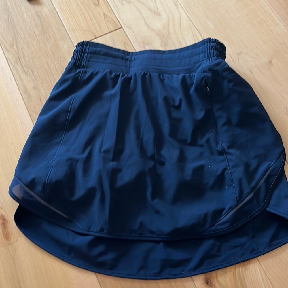 Hotty hot high rise skort- high rise -long